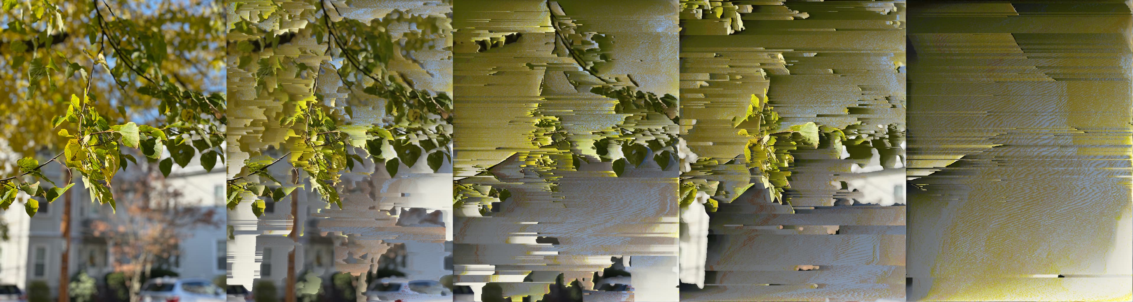 Computational Experiments glitch image study two