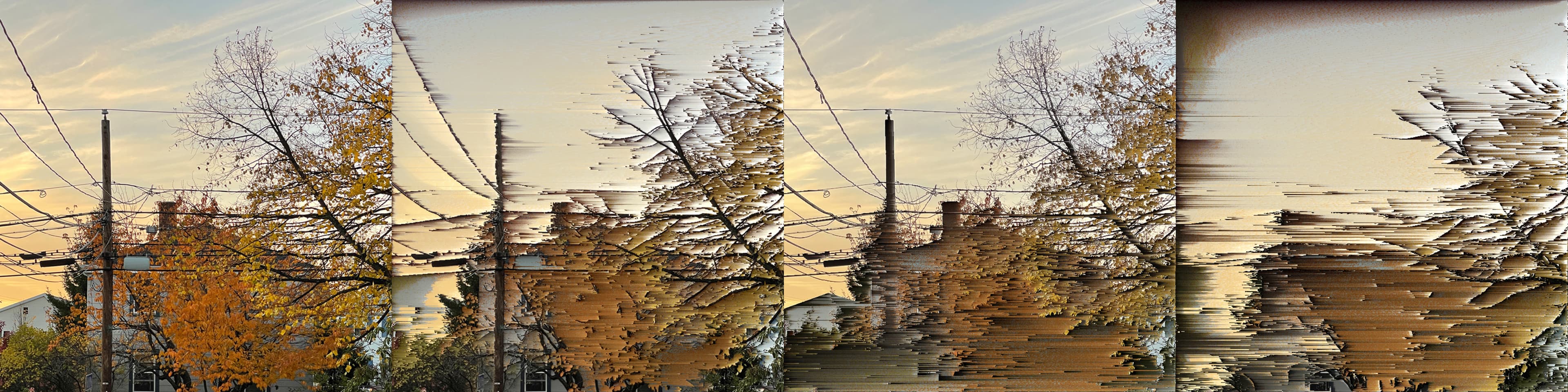 Computational Experiments glitch image study three