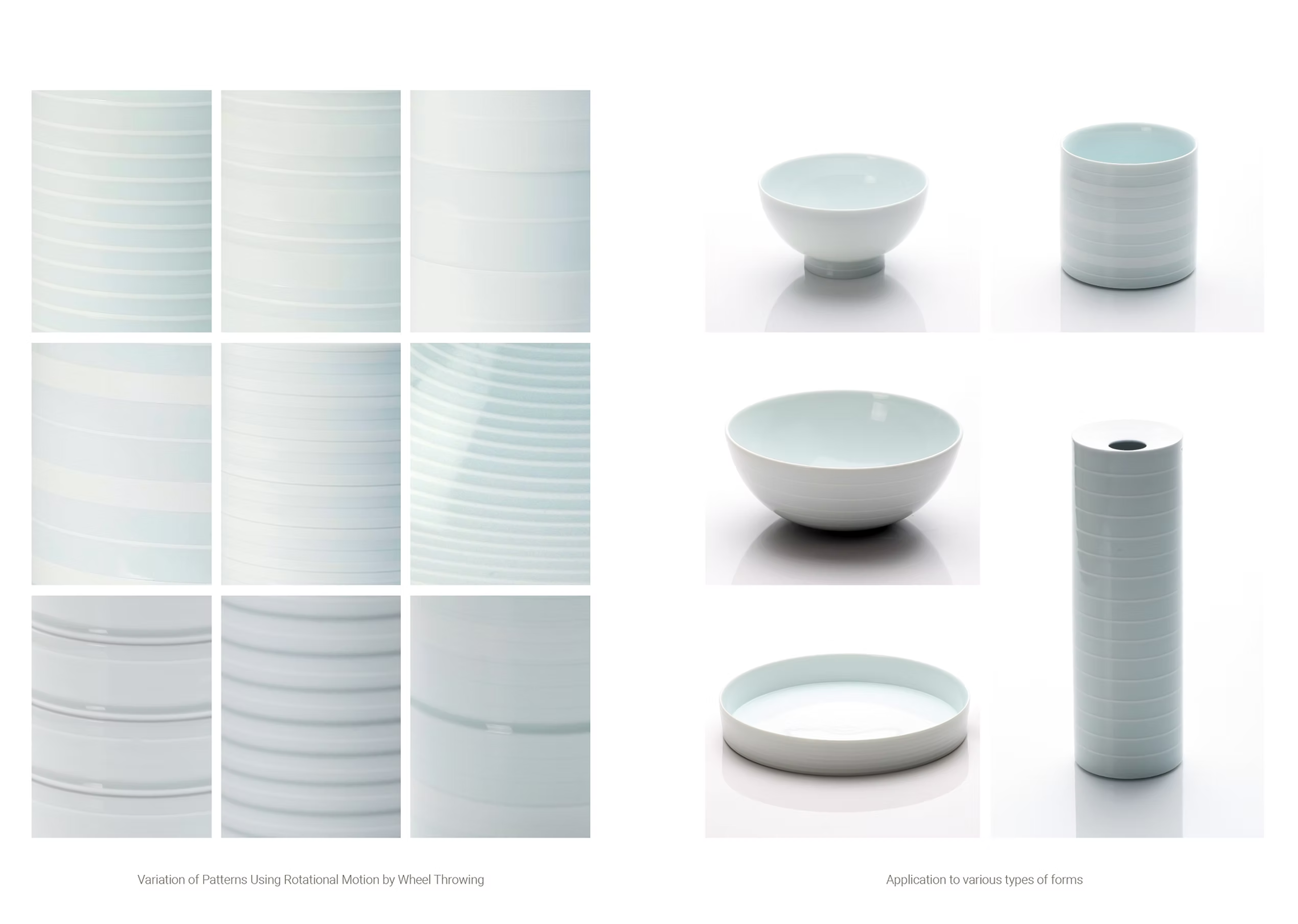 Glaze inlaying study three