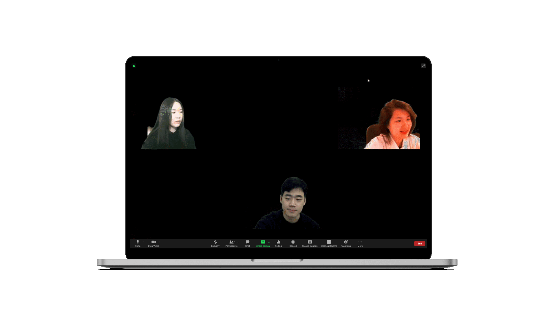 Zoom Plus background color feature